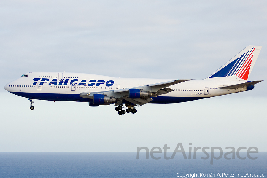 Transaero Airlines Boeing 747-346 (VP-BGW) | Photo 282132