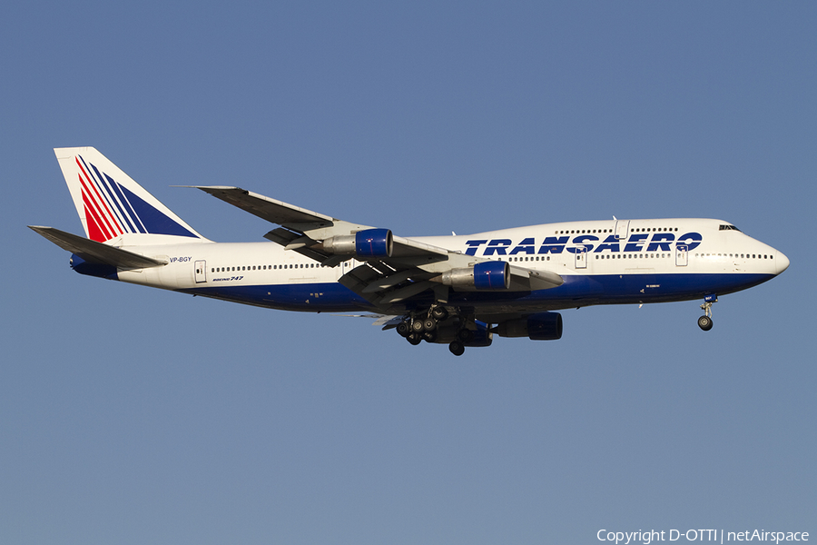 Transaero Airlines Boeing 747-346 (VP-BGY) | Photo 391044