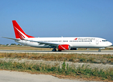 Royal Flight Boeing 737-86J (VP-BGZ) at  Rhodes, Greece