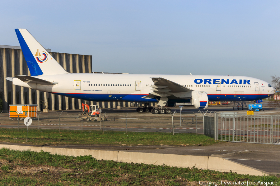 Orenair Boeing 777-2Q8(ER) (VP-BHB) | Photo 420851
