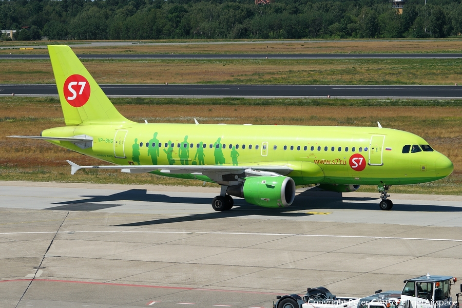 S7 Airlines Airbus A319-114 (VP-BHG) | Photo 169704