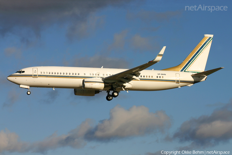 (Private) Boeing 737-8AN(BBJ2) (VP-BHN) | Photo 38617