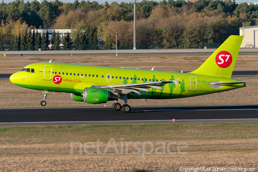 S7 Airlines Airbus A319-114 (VP-BHV) | Photo 275049