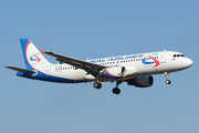 Ural Airlines Airbus A320-214 (VP-BIE) at  Budapest - Ferihegy International, Hungary