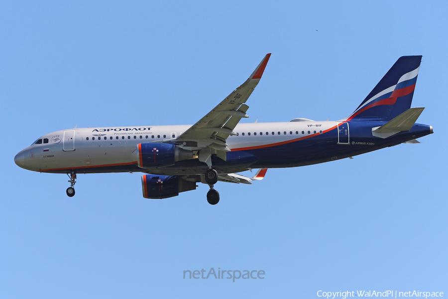Aeroflot - Russian Airlines Airbus A320-214 (VP-BIF) | Photo 465180