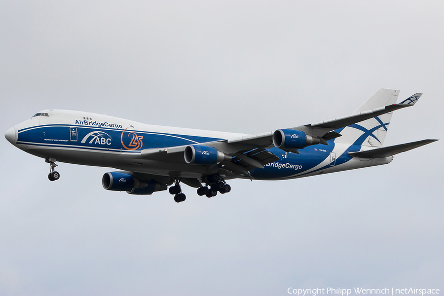 AirBridge Cargo Boeing 747-46N(ERF/SCD) (VP-BIG) | Photo 117829