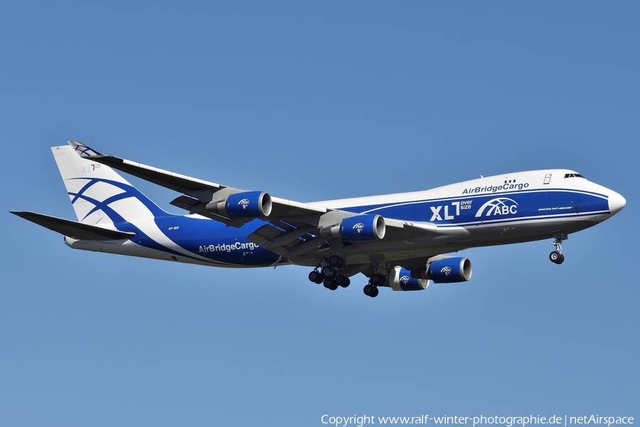 AirBridge Cargo Boeing 747-46N(ERF/SCD) (VP-BIG) | Photo 424284