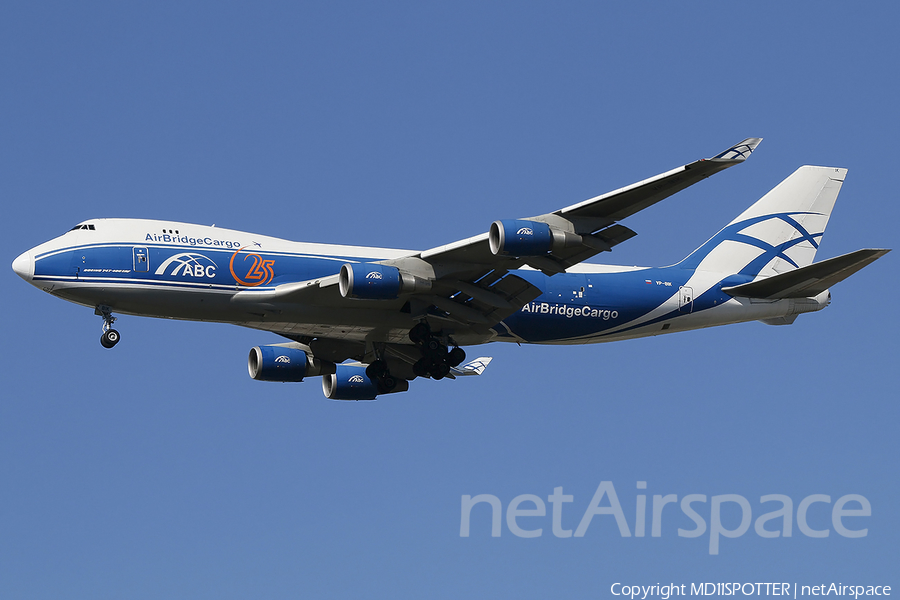 AirBridge Cargo Boeing 747-46N(ERF/SCD) (VP-BIK) | Photo 165537