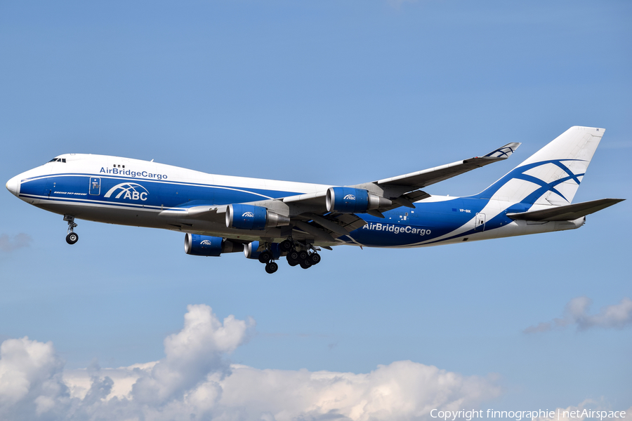 AirBridge Cargo Boeing 747-46N(ERF/SCD) (VP-BIK) | Photo 422489