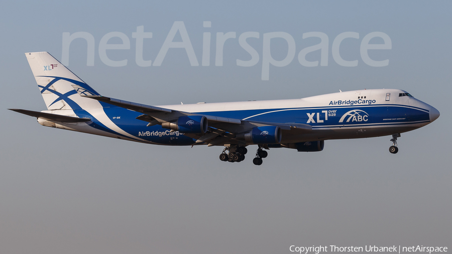 AirBridge Cargo Boeing 747-46N(ERF/SCD) (VP-BIK) | Photo 370598