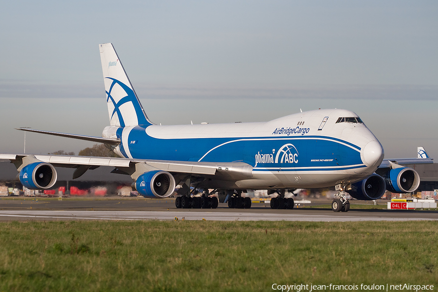 AirBridge Cargo Boeing 747-4HA(ERF) (VP-BIM) | Photo 411262