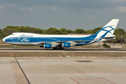 AirBridge Cargo Boeing 747-4HA(ERF) (VP-BIM) at  Palma De Mallorca - Son San Juan, Spain