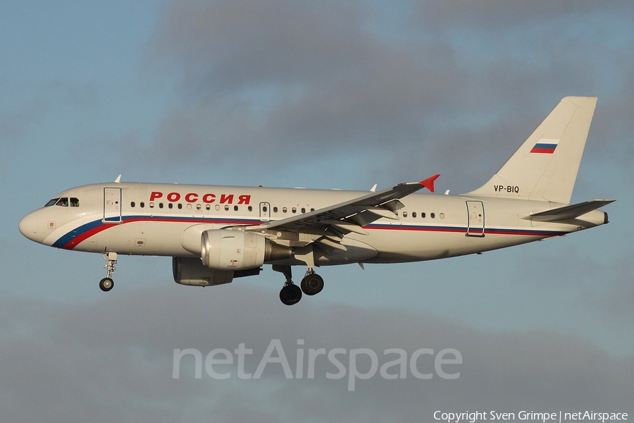 Rossiya - Russian Airlines Airbus A319-111 (VP-BIQ) | Photo 36103
