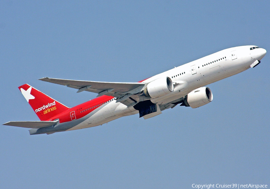 Nordwind Airlines Boeing 777-21B(ER) (VP-BJB) | Photo 89300