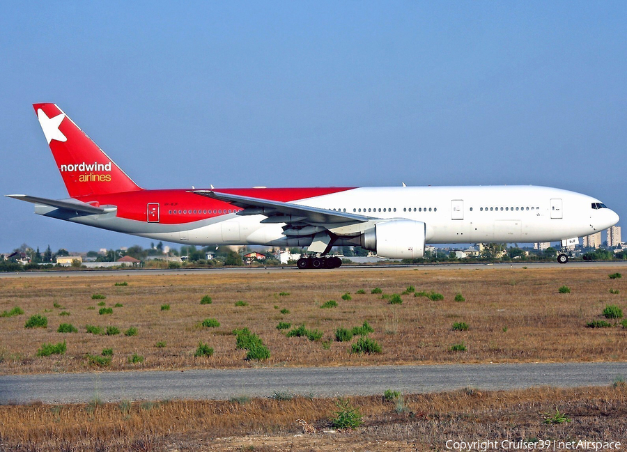 Nordwind Airlines Boeing 777-21B(ER) (VP-BJF) | Photo 135001