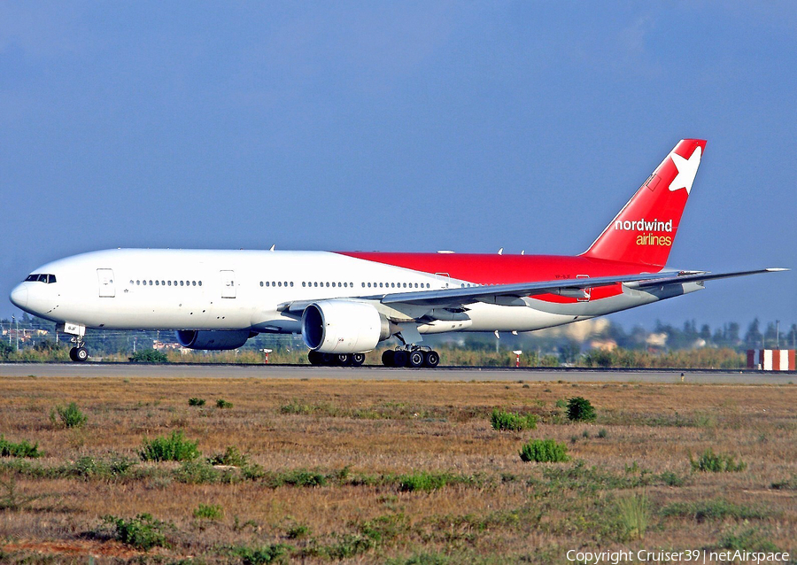 Nordwind Airlines Boeing 777-21B(ER) (VP-BJF) | Photo 135003