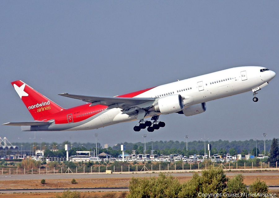 Nordwind Airlines Boeing 777-21B(ER) (VP-BJF) | Photo 135524