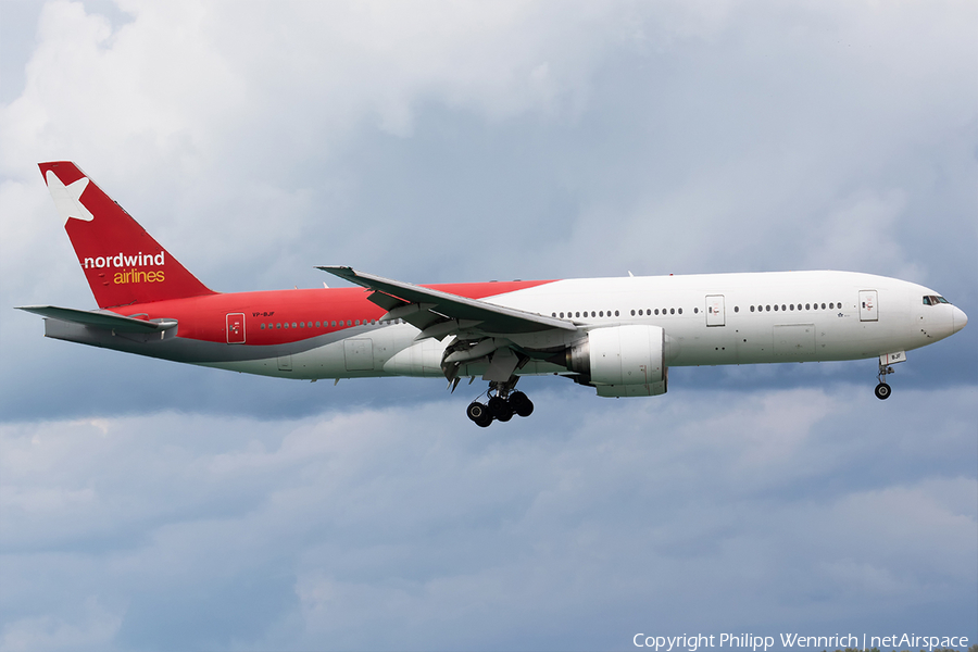 Nordwind Airlines Boeing 777-21B(ER) (VP-BJF) | Photo 369299