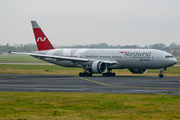 Nordwind Airlines Boeing 777-2Q8(ER) (VP-BJG) at  Dusseldorf - International, Germany