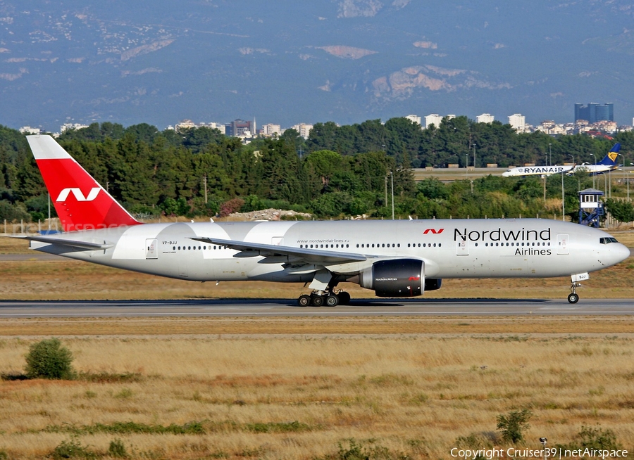 Nordwind Airlines Boeing 777-2Q8(ER) (VP-BJJ) | Photo 368341