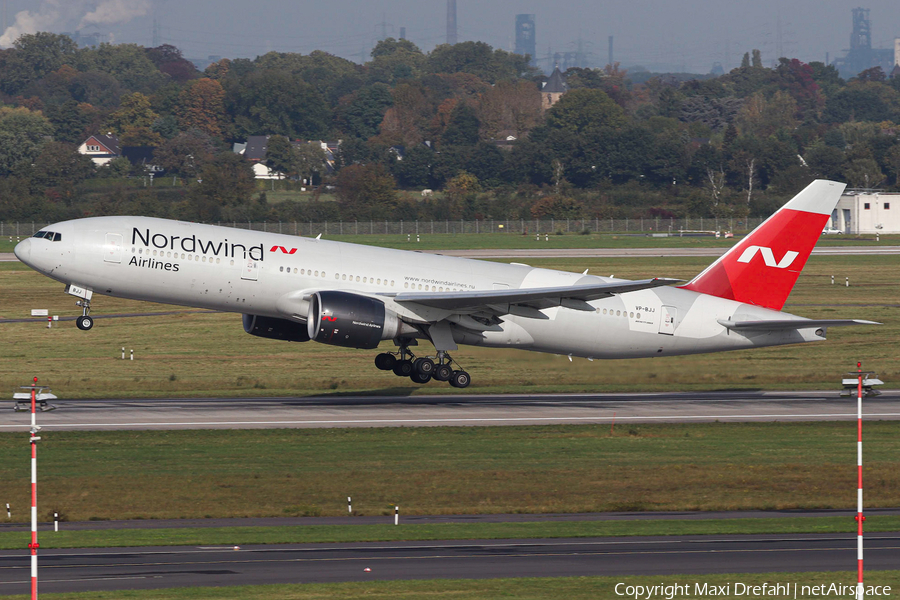 Nordwind Airlines Boeing 777-2Q8(ER) (VP-BJJ) | Photo 484372