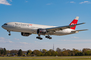 Nordwind Airlines Boeing 777-2Q8(ER) (VP-BJJ) at  Hamburg - Fuhlsbuettel (Helmut Schmidt), Germany