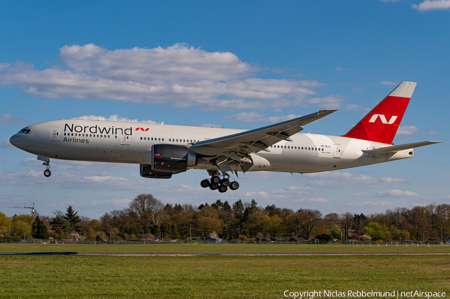 Nordwind Airlines Boeing 777-2Q8(ER) (VP-BJJ) | Photo 444304