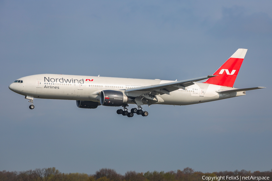 Nordwind Airlines Boeing 777-2Q8(ER) (VP-BJJ) | Photo 524940