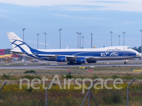 AirBridge Cargo Boeing 747-83QF (VP-BJS) at  Leipzig/Halle - Schkeuditz, Germany