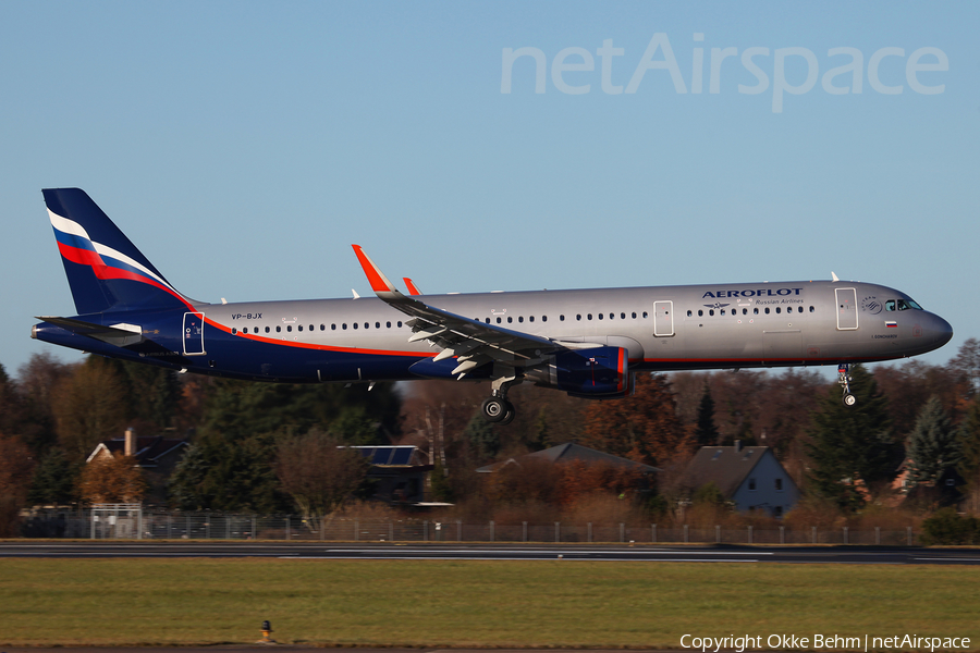 Aeroflot - Russian Airlines Airbus A321-211 (VP-BJX) | Photo 132763
