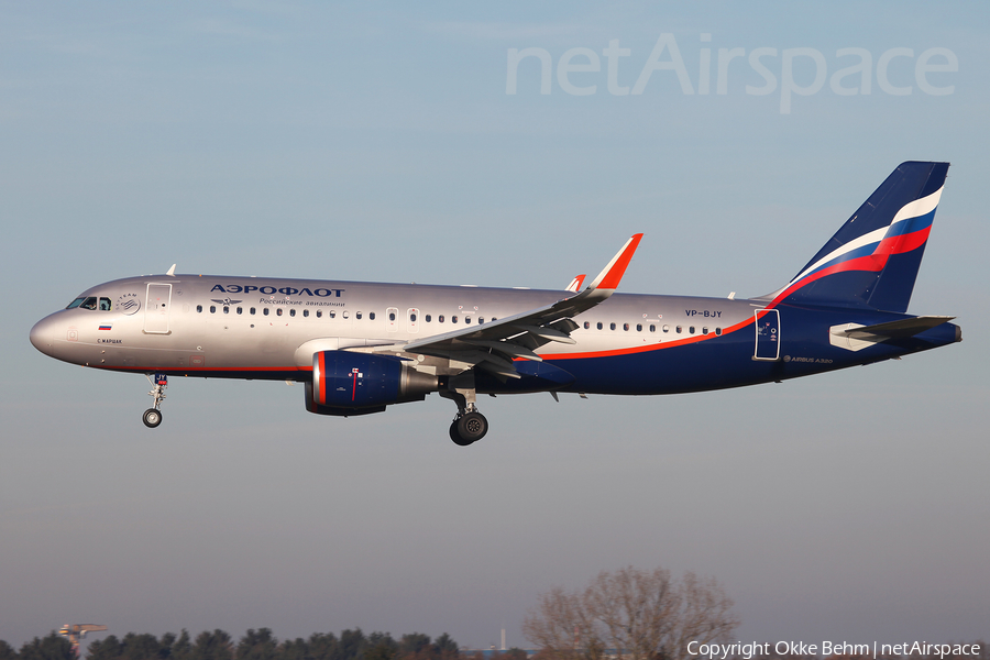 Aeroflot - Russian Airlines Airbus A320-214 (VP-BJY) | Photo 132764