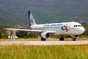 Ural Airlines Airbus A320-214 (VP-BKB) at  Tivat, Montenegro