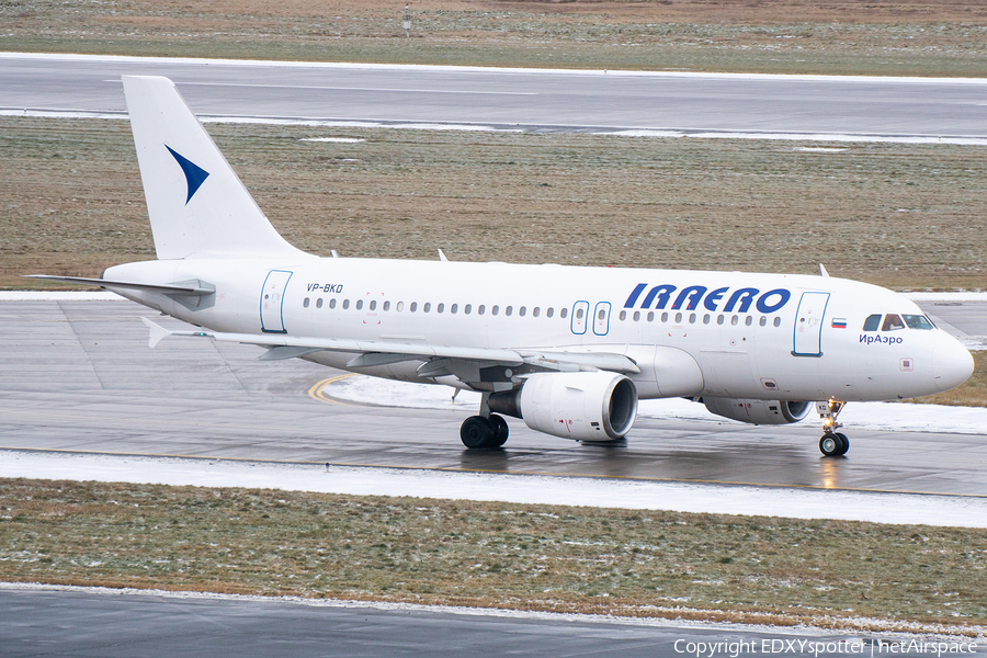 IrAero Airbus A319-112 (VP-BKD) | Photo 488257