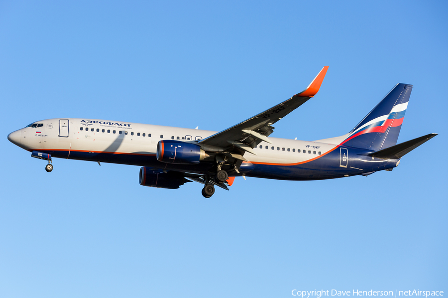 Aeroflot - Russian Airlines Boeing 737-8MC (VP-BKF) | Photo 368615
