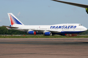 Transaero Airlines Boeing 747-444 (VP-BKJ) at  Moscow - Domodedovo, Russia