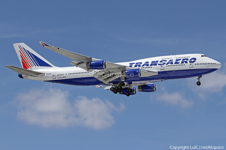 Transaero Airlines Boeing 747-444 (VP-BKL) | Photo 10143