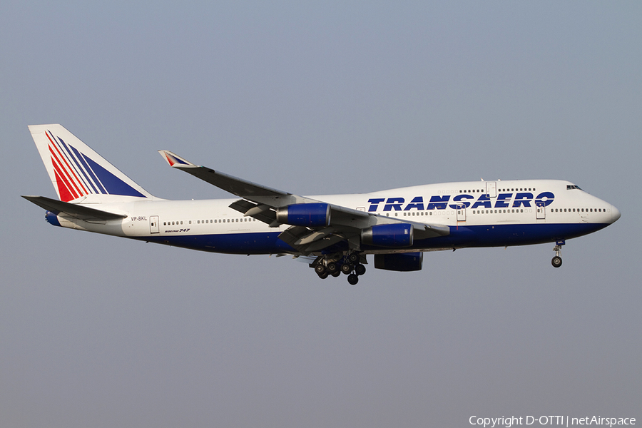 Transaero Airlines Boeing 747-444 (VP-BKL) | Photo 309018