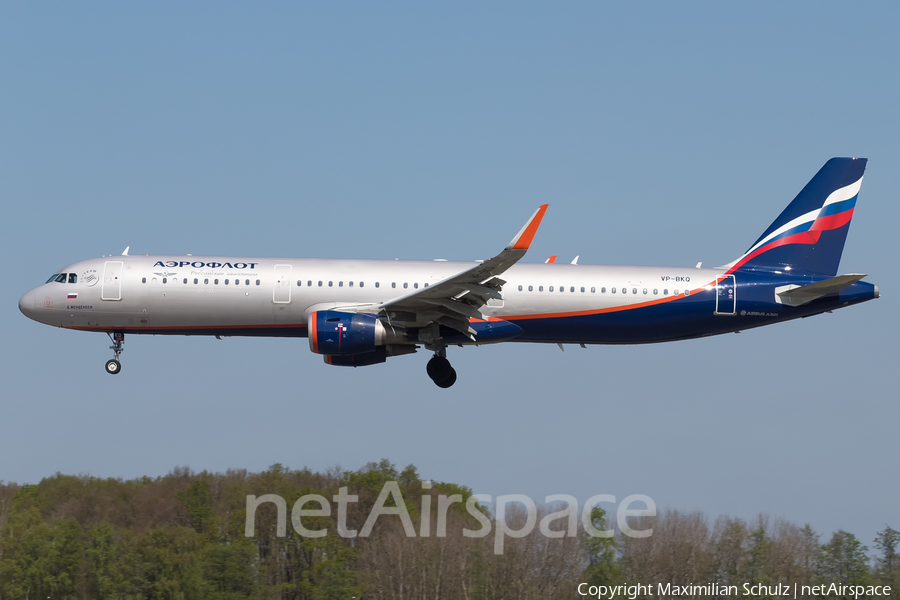 Aeroflot - Russian Airlines Airbus A321-211 (VP-BKQ) | Photo 247140