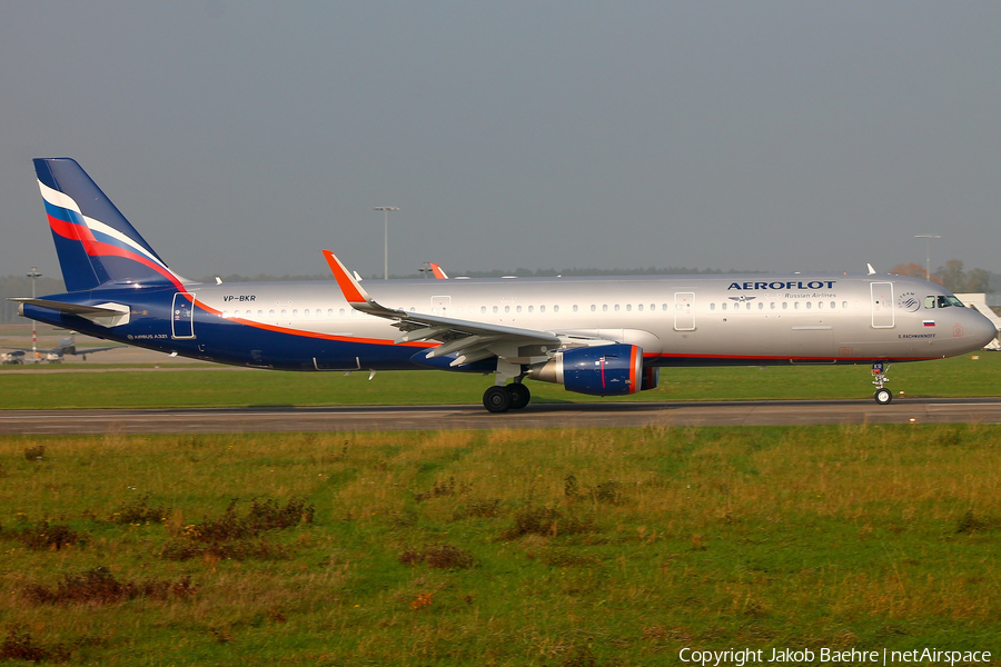 Aeroflot - Russian Airlines Airbus A321-211 (VP-BKR) | Photo 193880