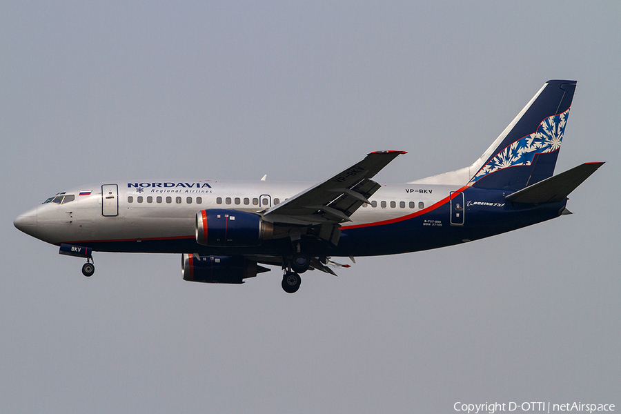 Nordavia Boeing 737-505 (VP-BKV) | Photo 307523