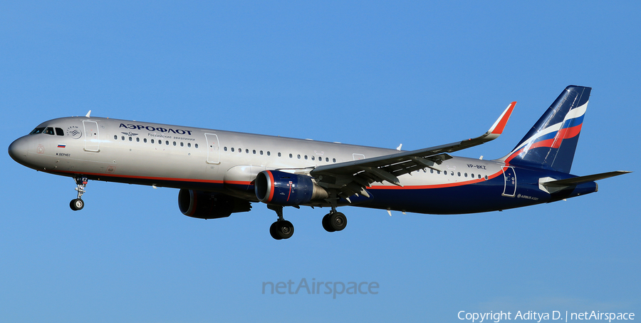 Aeroflot - Russian Airlines Airbus A321-211 (VP-BKZ) | Photo 364276