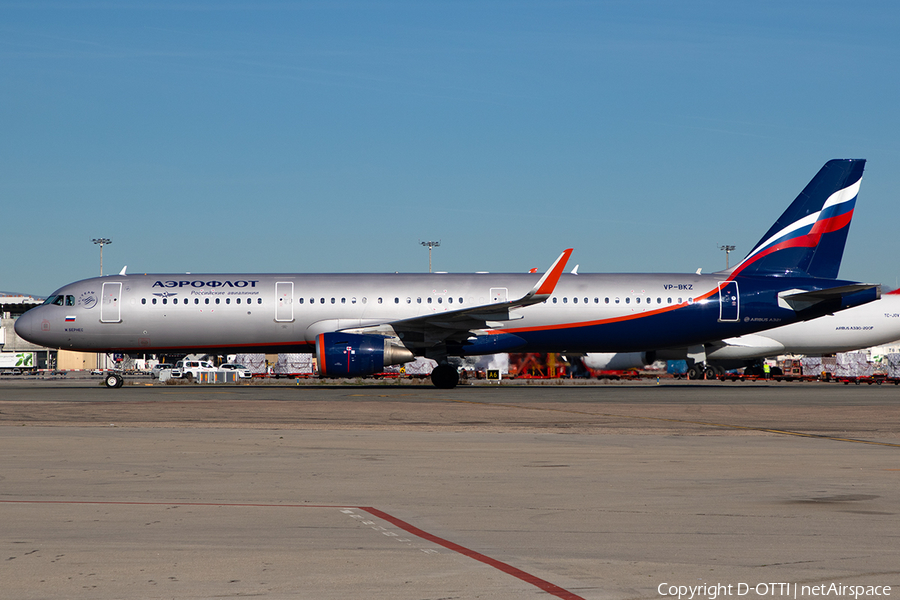 Aeroflot - Russian Airlines Airbus A321-211 (VP-BKZ) | Photo 376560