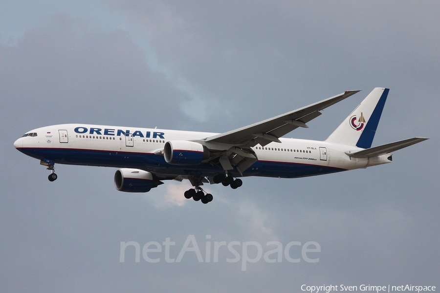 Orenair Boeing 777-2Q8(ER) (VP-BLA) | Photo 90441
