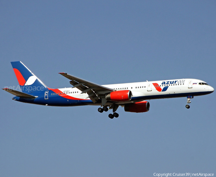 Azur Air Boeing 757-28A (VP-BLV) | Photo 365141