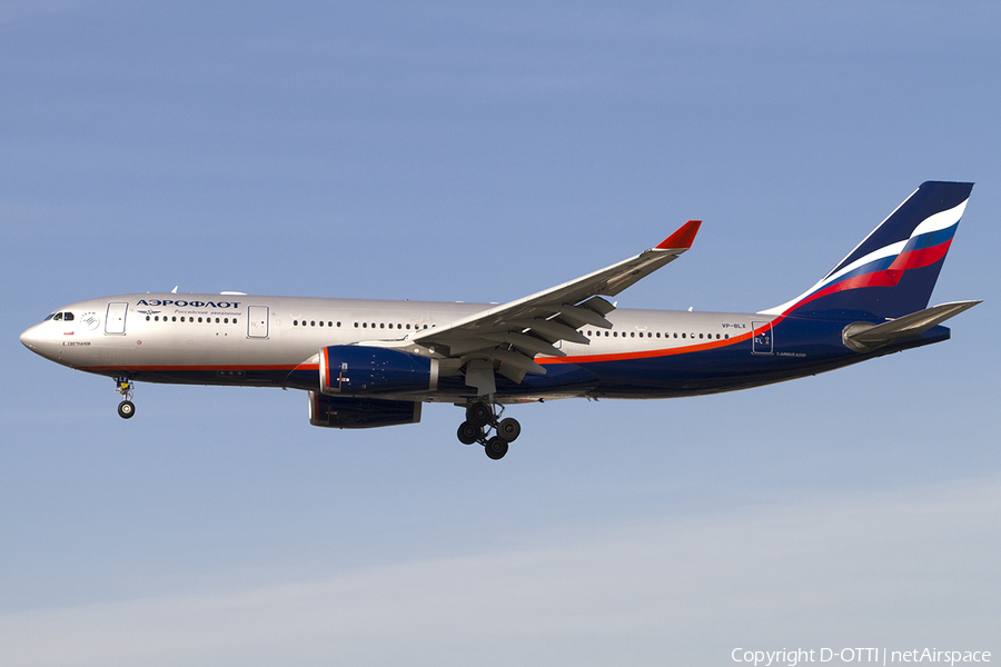 Aeroflot - Russian Airlines Airbus A330-243 (VP-BLX) | Photo 467809
