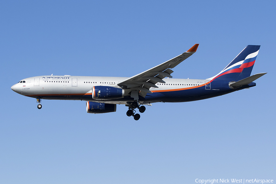 Aeroflot - Russian Airlines Airbus A330-243 (VP-BLY) | Photo 357280