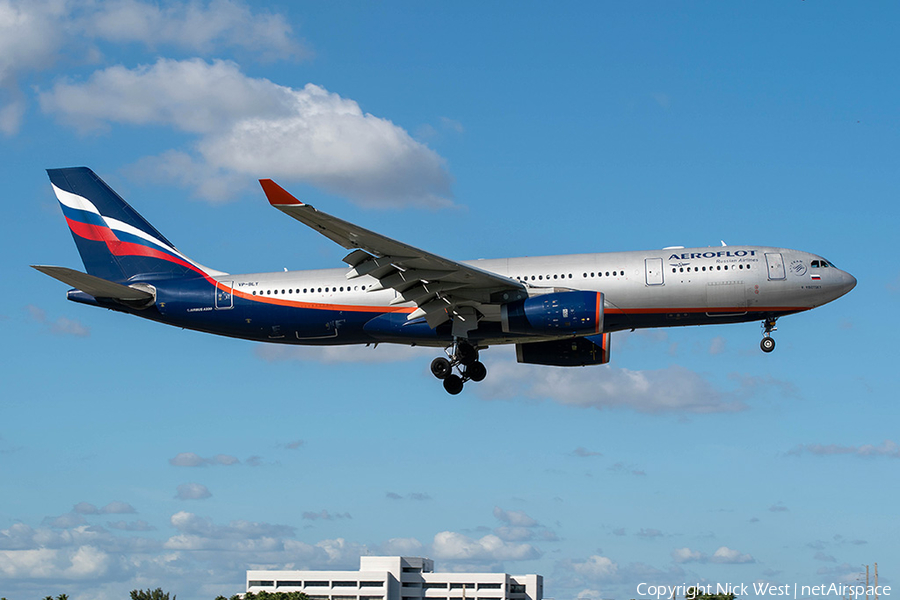 Aeroflot - Russian Airlines Airbus A330-243 (VP-BLY) | Photo 369172