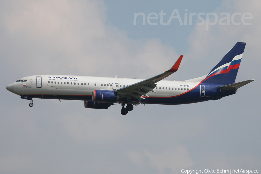 Aeroflot - Russian Airlines Boeing 737-8MC (VP-BMD) | Photo 335201