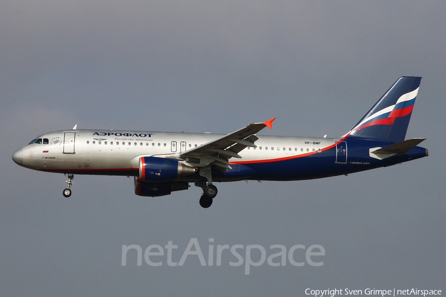 Aeroflot - Russian Airlines Airbus A320-214 (VP-BMF) | Photo 32570