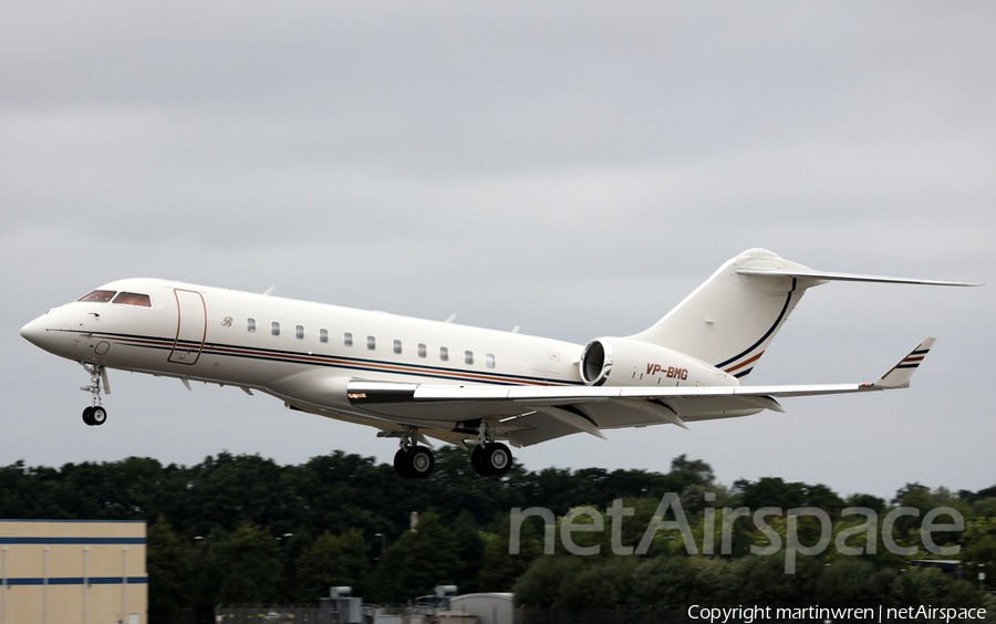 (Private) Bombardier BD-700-1A11 Global 5000 (VP-BMG) | Photo 260363
